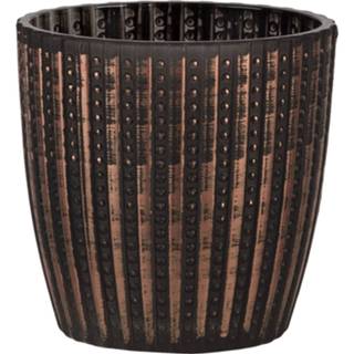 👉 Waxinelichthouder GeenKleur Clayre & Eef Ø 9*9 cm 6GL3224 8717459795235