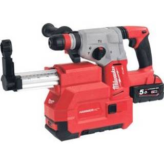 👉 Boorhamer Milwaukee M18 FUEL (accu) met 2 meegeleverde accu's en laadapparaat, 18V 4002395262755