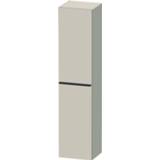 👉 Hoge kast Duravit D-Neo linksdraaiend 40 x 36 176 cm, taupe mat
