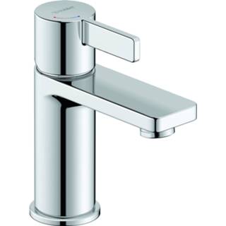 👉 Wastafelmengkraan chroom Duravit D-Neo ééngreeps S zonder waste 5 x 13,9 15,1 cm, 8000177304989