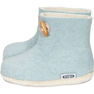 👉 Vilten kinderslof Boots Fresh blue Colour:Licht blauw / Ecru Size:23
