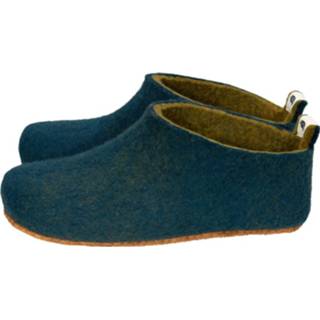 👉 Esgii dames sloffen UNI Darkgreen Colour:Donkergroen / mossgroen Size:36