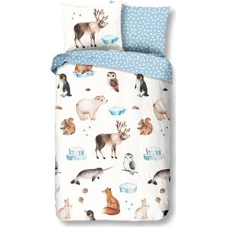 👉 Dekbedovertrek wit flanel One Size Color-Wit Good Morning Cold 140 x 220 cm 8717285176345