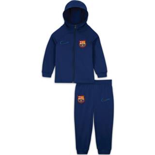 👉 Trainingspak Donker Blauw Nike FC Barcelona Strike Hooded Junior