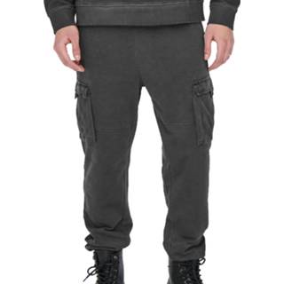 👉 Joggingbroek XXL mannen antraciet Only & Sons Bruce Heren 5715212650244
