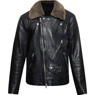 👉 Biker jacket l male zwart Baltic