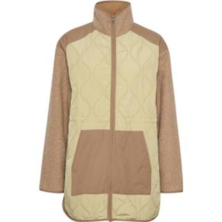 👉 Fleece jas l vrouwen bruin SLUmina Jacket Outerwear
