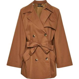 👉 Trenchcoat XL vrouwen bruin SLChicago Short