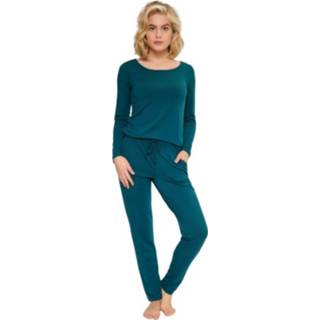 👉 Pyjama XL vrouwen groen Set 8717912602766