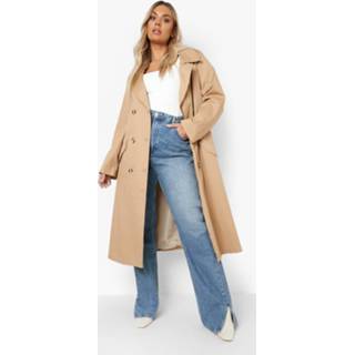 👉 Plus Colour Pop Trenchcoat, Beige