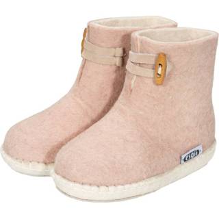 👉 Vilten kinderslof Boots Soft Pink Colour:Roze/ Ecru Size:27