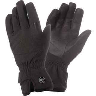 👉 Handschoenen zwart polyamide leer m Color-Zwart vrouwen Tucano Urbano Lux dames maat 8026492118339