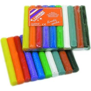 👉 Klei Color-Meerkleurig meerkleurig One Size Weible Knet Glitter in 10 kleuren 150 gram 4001730088111