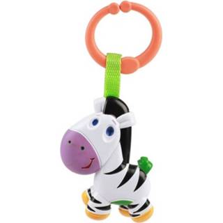 👉 Rammelaar wit zwart kunststof One Size Color-Wit Toi-Toys Little Stars Zebra junior 28 cm wit/zwart 8720585229222