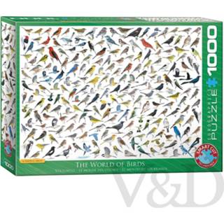 👉 One Size no color The World Of Birds (1000 Stukjes) 628136608213