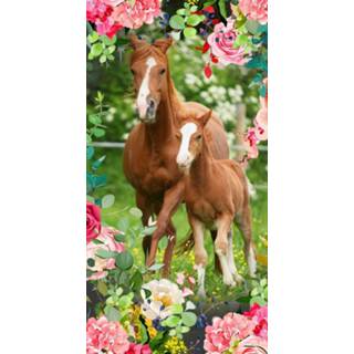 👉 Strandlaken velours fluweel One Size Color-Meerkleurig Good Morning Foal 70 x 150 cm 8717285167084