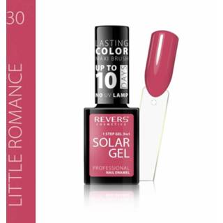 👉 Nagellak gel donkerroze roze One Size REVERS® 3in1 Solar 12ml. - #30 Little Romance 5902815112266