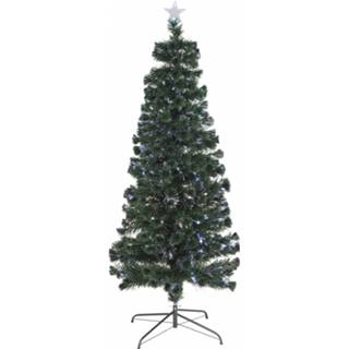 👉 Kunstkerstboom groen fiberglass One Size Color-Groen Luca Lighting Stratton led 180 cm glasvezel 8718861839739