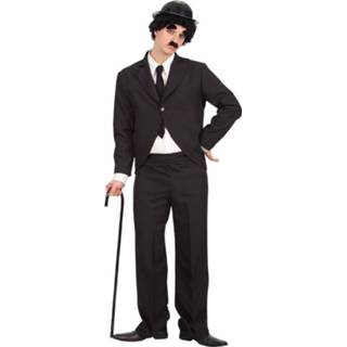 👉 Verkleedpak zwart polyester XL Color-Zwart mannen Carnival Toys Charlie Chaplin heren mt 8004761801519