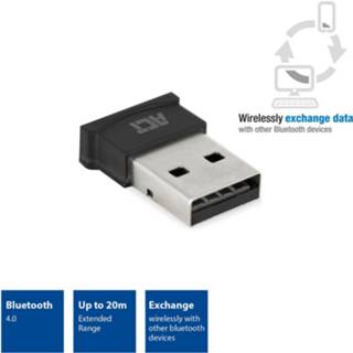 👉 Bluetooth ontvanger One Size no color ACT AC6030 USB Adapter/Dongel 8716065490947