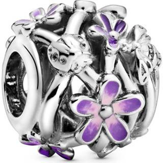 👉 Bedel purper paars One Size array Pandora Garden 798772C02 Openwork Purple Daisy zilver-paars 5700302916492