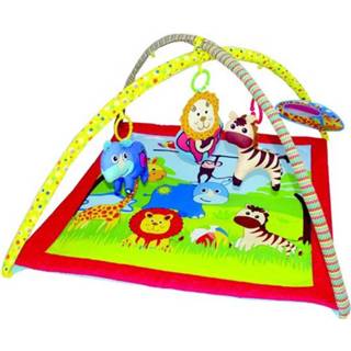 👉 Speelkleed textiel One Size Color-Meerkleurig baby's Happy Baby Biba Zoo 78 x cm 7-delig 4897011361253