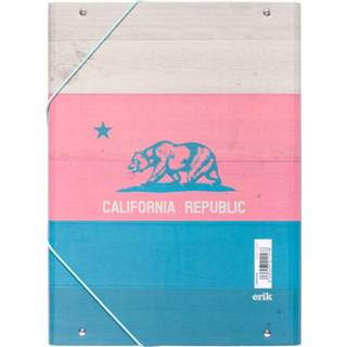 👉 Blauw roze karton One Size Color-Blauw Grupo Erik elasto-/foldermap California A4 34 x 24 cm blauw/roze 8435497211578