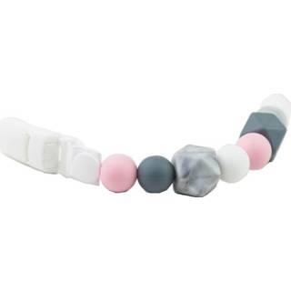 👉 Lollipop grijs siliconen One Size Color-Roze Lollipops & More fopspeenketting Dum Dums 22 cm 2952349928188