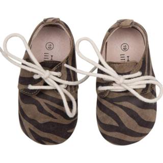 👉 Babyschoenen bruin leer 15 Color-Bruin baby's Little Indians Oxford Bootie Zebra maat 8720585087549