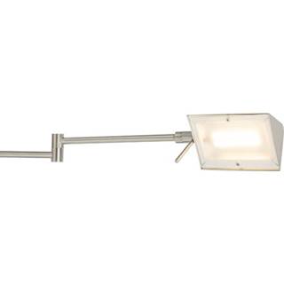 👉 Moderne wandlamp staal One Size zilver incl. LED met touch dimmer - Notia 8718881110078