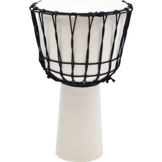 👉 Geiten huid GeenKleur One Size Djemb met spantouw 12'' geitenhuid 8718475705772