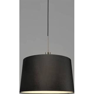 Moderne hanglamp zwart staal One Size met kap 45 cm - Combi 1 8718881058752