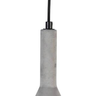 👉 Industriële hanglamp grijs zwart One Size met 3-lichts - Steypa 8718881109751