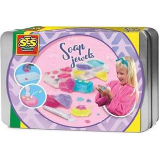 👉 Middel meerkleurig SES Glitter zeep juwelen 8710341141516
