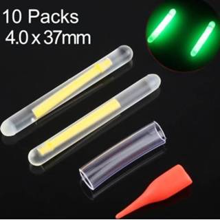 👉 Active 10 pakketten OCEAN SUN Luminous Float Night Fishing Light Stick, zichtbaarheid: 15m, afmeting: 2,9 x 25 mm