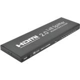 👉 Zwart active AYS-18V20 HDMI 2.0 1x8 4K Ultra HD-switch splitter (zwart)