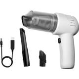 👉 Stofzuiger wit active FL-8803 Draagbare Handheld Auto stofzuiger, Stijl: 3.7V Draadloos opladen (wit)