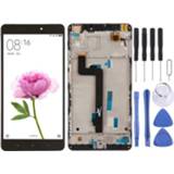 👉 Digitizer zwart active Lcd-scherm en volledige montage met frame voor Xiaomi Mi Max (zwart)