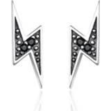 Oorknop active vrouwen S925 Sterling zilveren Oorknopjes Lightning Lady Diamond Earring