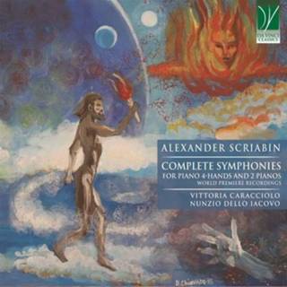 👉 Piano Vittoria Caracciolo Scriabin - Complete Symph. For 4 & 2 Hands 746160913513
