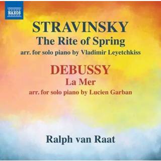 Piano Ralph van Raat The Rite Of Spring - La Mer (Arr. Solo Piano) 747313357673