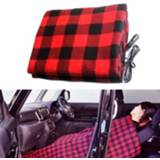👉 Elektrische verwarming rood active 12V auto winter deken gewoon type (rood)
