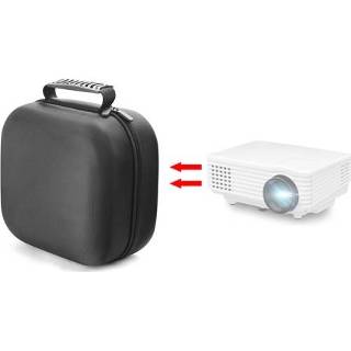 👉 Projector zwart active Voor Rigal RD-805 Smart Beschermende Opbergtas (Zwart)