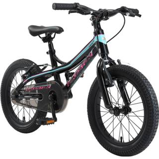 👉 Mountainbike luchtbanden Color-Zwart kinderen zwart blauw Bikestar 16 inch Alu kinderfiets, / 4260184715909