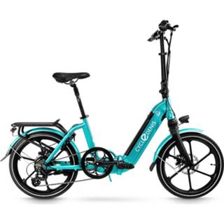 👉 Ebike luchtbanden Color-Turquoise CycleDenis Plisman 20 Disc vouw e-bike 7sp, turquiose 8720589884298