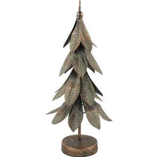 👉 Kerstboom staal nikkel One Size Color-Bruin TOM Norden 27 x 56 cm staal/nikkel koper 8718317851438