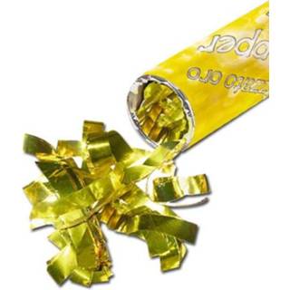 👉 Folie goud One Size Color-Goud Carnival Toys partypopper 30 cm 8004761041793