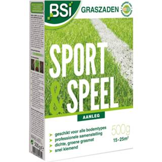 👉 Graszaad bruin plantaardig One Size Color-Bruin BSi Sport & Speel 500 g 5420046644351