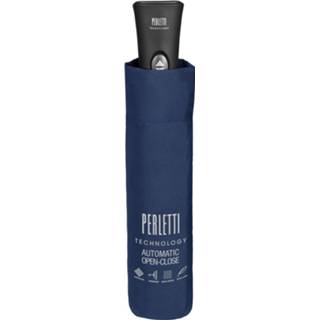 👉 Blauw fiberglass One Size Color-Blauw mannen Perletti mini-paraplu heren auto. 104 cm microfiber 8720585038374