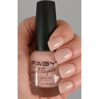 👉 Nagellak beige One Size Color-Crème vrouwen Faby Fil dames 15 ml vegan nude 8053676337279